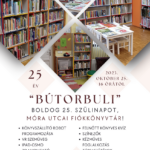 "Bútorbuli" a Móra Utcai Fiókkönyvtárban